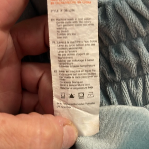 Very Soft Weekend Edition Velvet Like Sweatpants - Picture 10 of 10